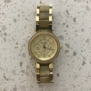 Michael Kors Crystal Bezel Ladies Watch MK5842